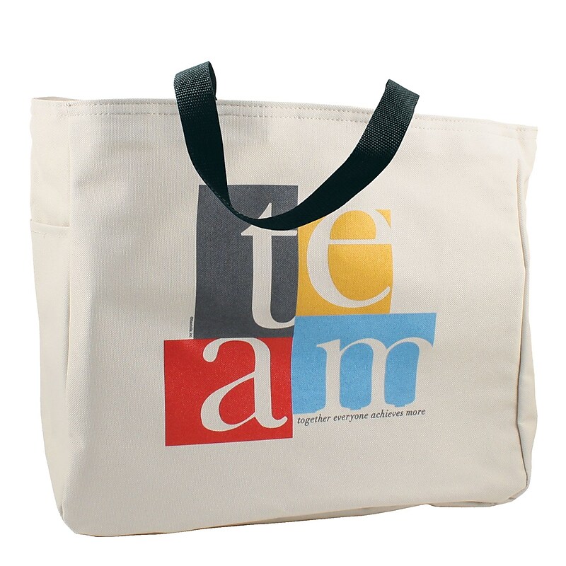 Baudville® Tote Bag, TEAM image 1