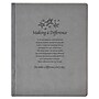 Baudville Padfolio, Gray (1390495STF31)~#|#~m000018346_sc7