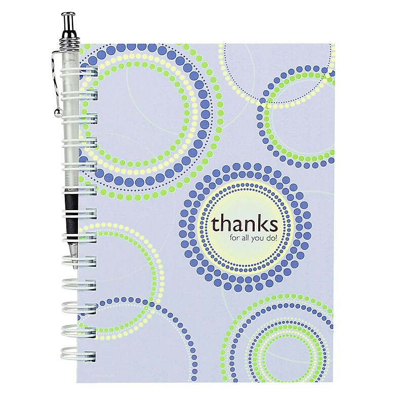 Baudville® Hardcover Journal W/ Pen, Thanks for All You Do! image 1
