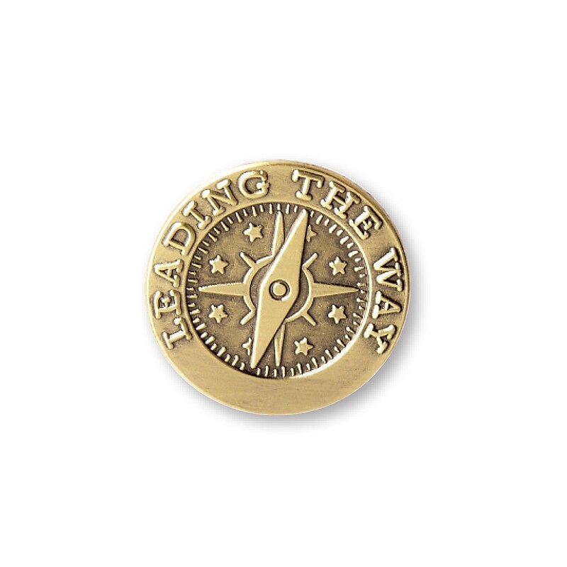 Baudville® Lapel Pin, Leading the Way Compass image 1