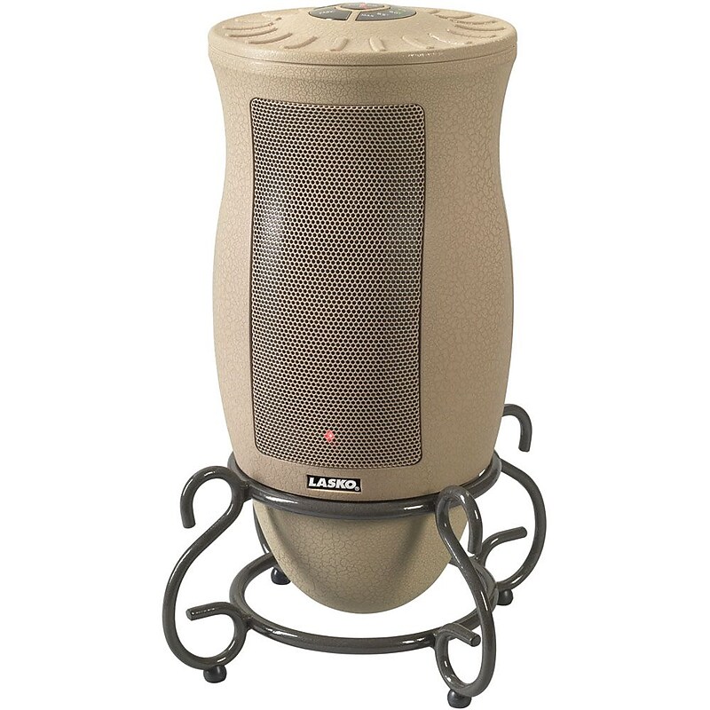 Lasko Designer Series 1500-Watt Oscillating Ceramic Heater, Tan (6435) image 1