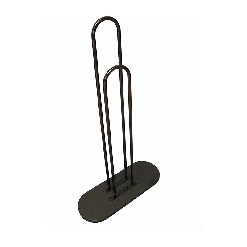 NAHANCO 34" Deluxe Wood Hanger Stacker, Black image 1