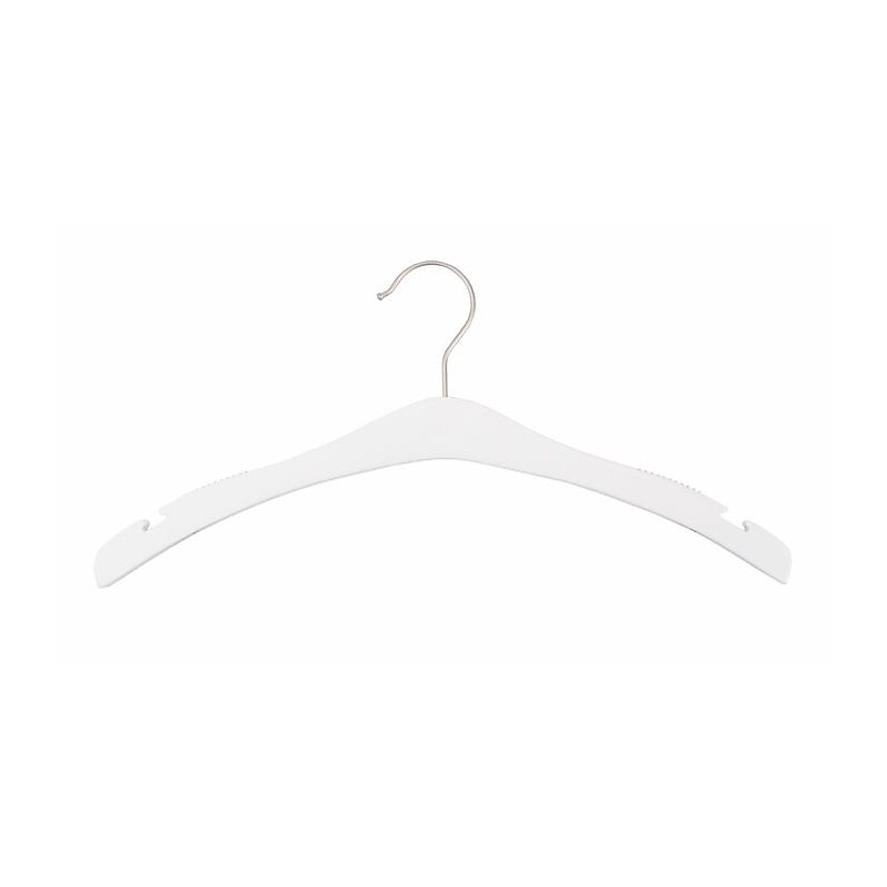NAHANCO 17" Wood Signature Top Hanger, Low Gloss White image 1