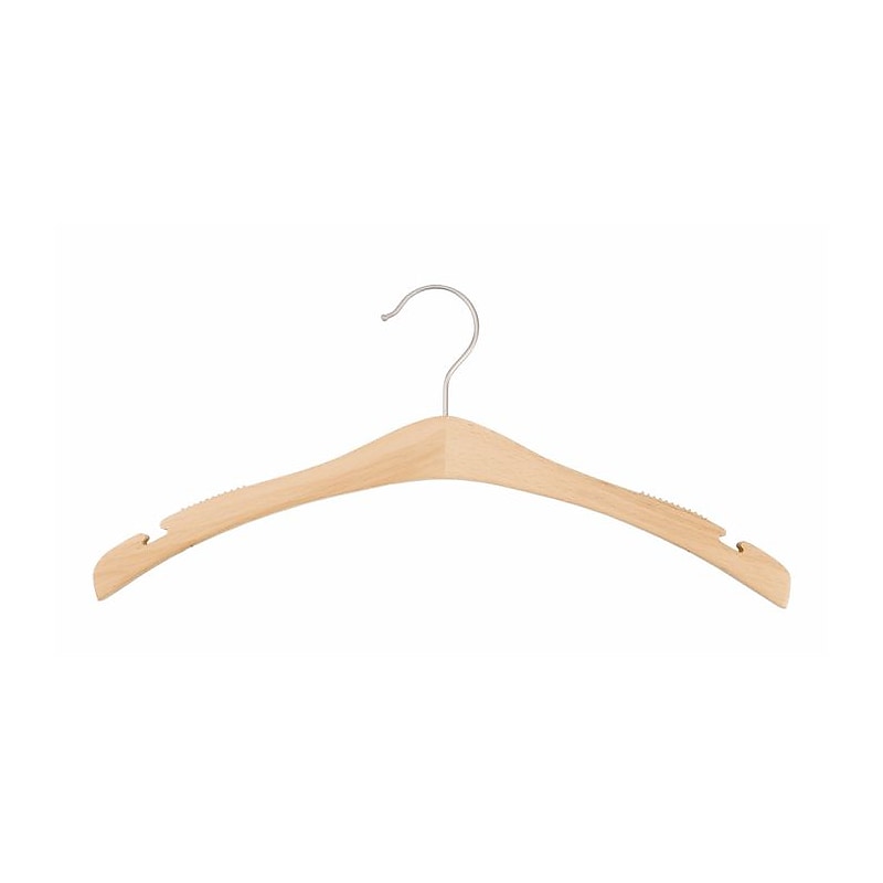 NAHANCO 17" Wood Signature Top Hanger, Low Gloss Natural image 1