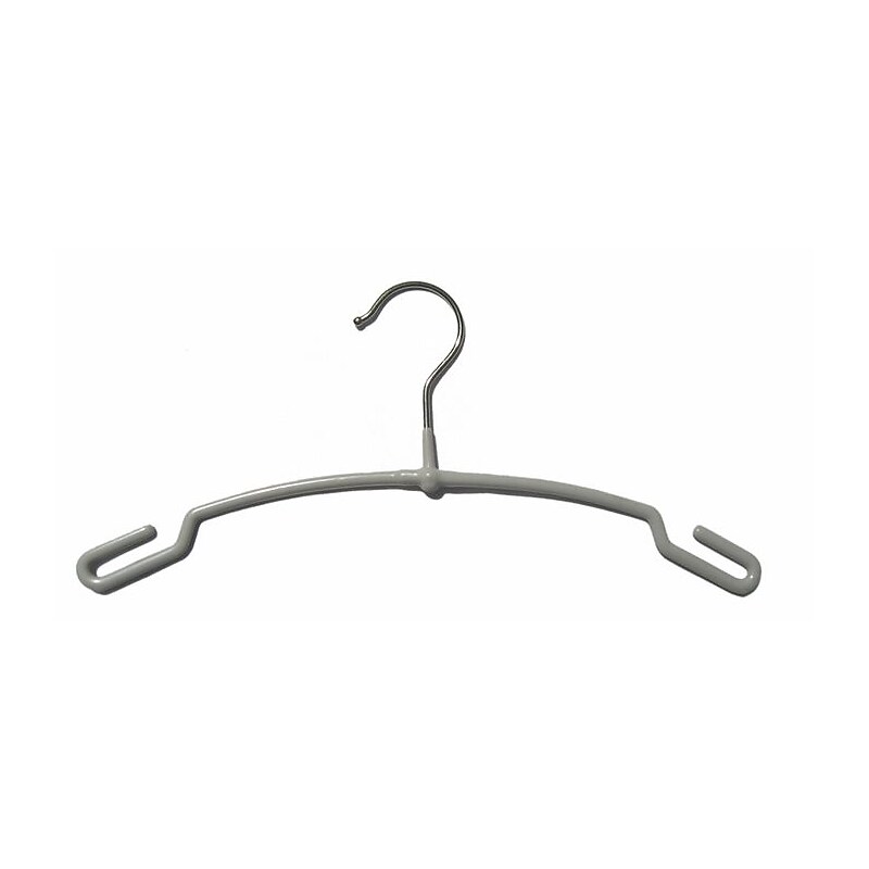 Nahanco Dip Intimate Apparel Top Hanger, Grey, 100/Box (NH08) image 1