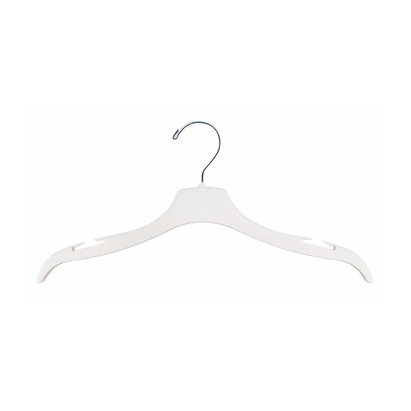 Nahanco 17" Elegant Top Hanger, Ivory, 100/Box (NH250) image 1