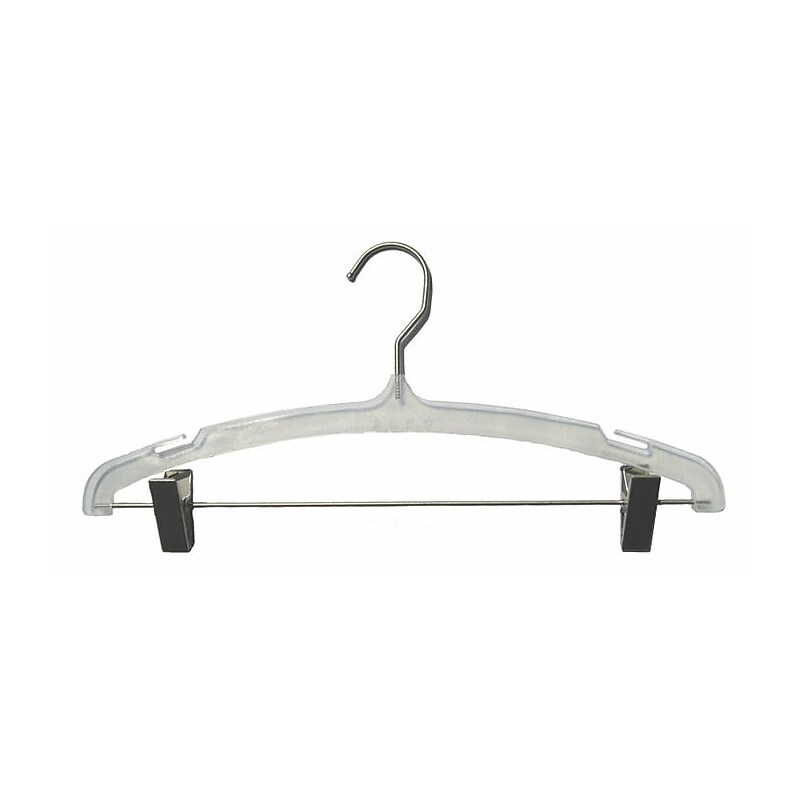 Nahanco 15" Polystyrene Opaque Suit Hanger, 100/Box (NH06) image 1