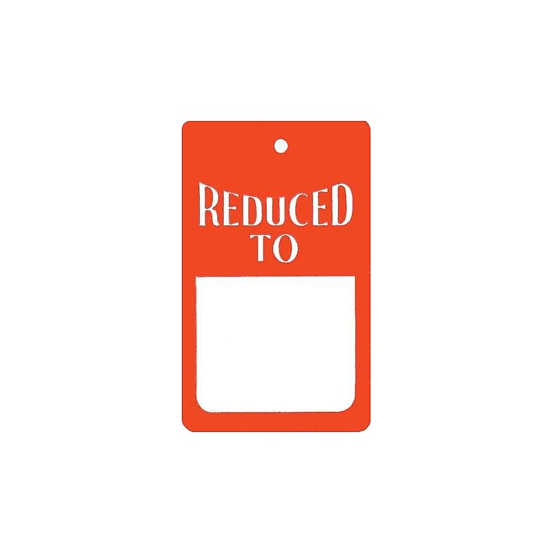 Nahanco 2 7/8" Unstrung Reduced To Tag, Red/White, 1000/ Carton (320) image 1