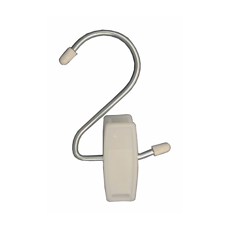 Nahanco Metal Jaws Hang All Clip, White, 100/Box (610W) image 1