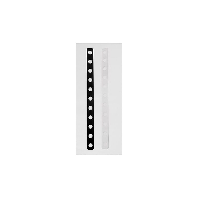 NAHANCO 16" Coordinate Display Hanger Strip, Clear, 50/Pack image 1