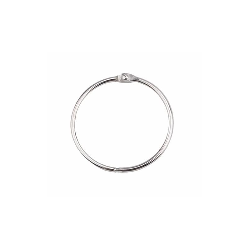 Nahanco Book Ring, 2 1/4" Capacity, Silver (DISPLAYRING) image 1