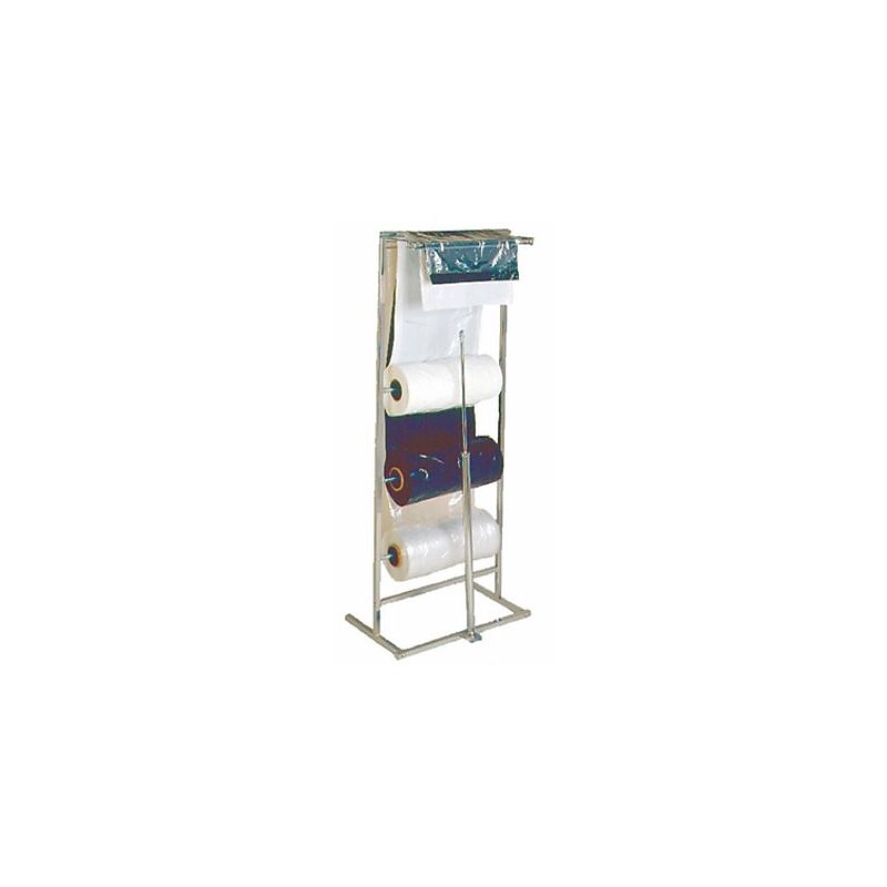 Nahanco Three Roll Poly Bag Dispenser, Metallic (K30) image 1