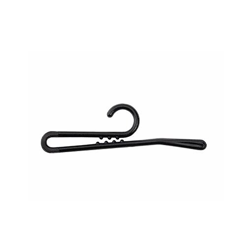 NAHANCO 3 1/2" Sock Hanger, Black, 100/Pack, 100/Pack Staples