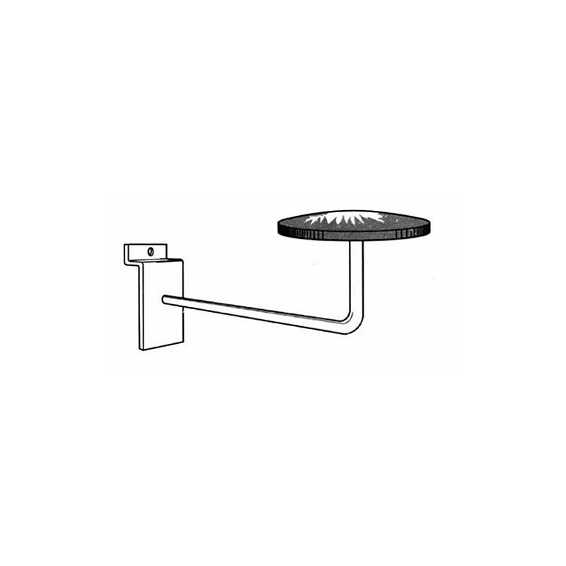 Millinery Displayer, Chrome, 8" image 1