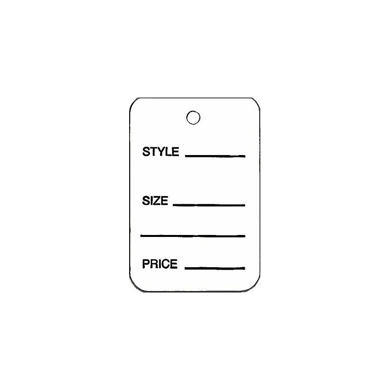 Nahanco 1 7/8" Suggested Retail Price Tag, White, 1000/Carton (T5) image 1