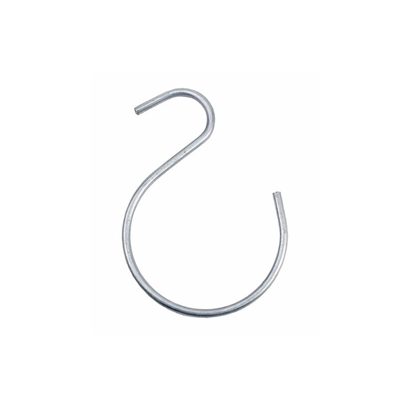 Nahanco 7" Zinc Large Jeans Hook, 12/Pack (SHKLG) image 1