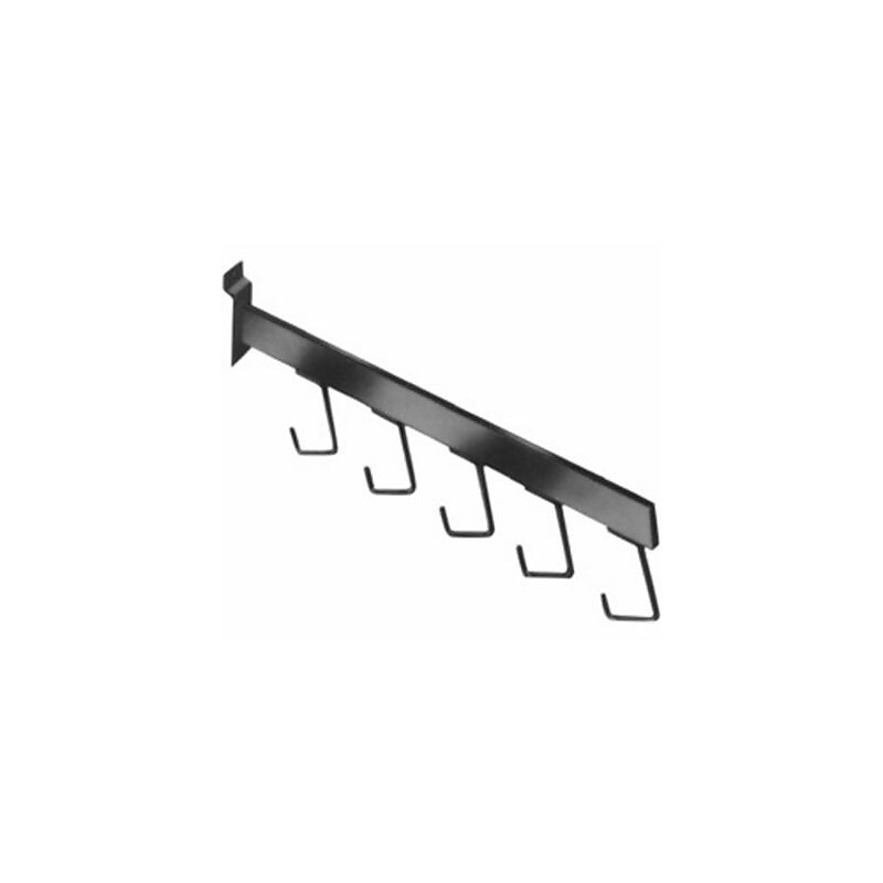 Nahanco 5-Hook Waterfall, Black (RW5HB) image 1