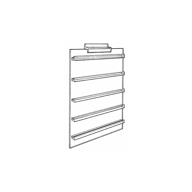 NAHANCO Jewelry Card Displayer,12”W x 12.5”H (J2387) image 1