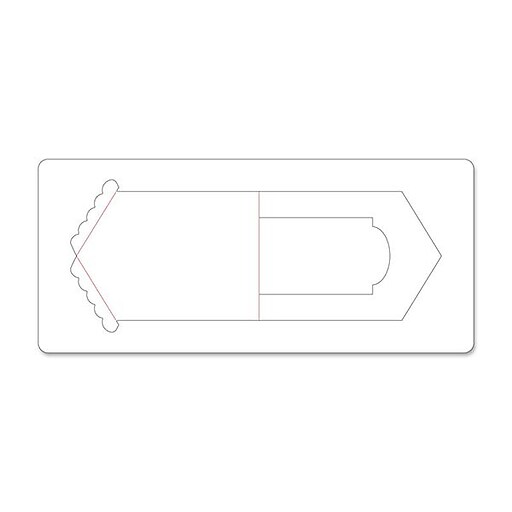 Sizzix® XL ScoreBoards Die, Gift Card Holder Staples