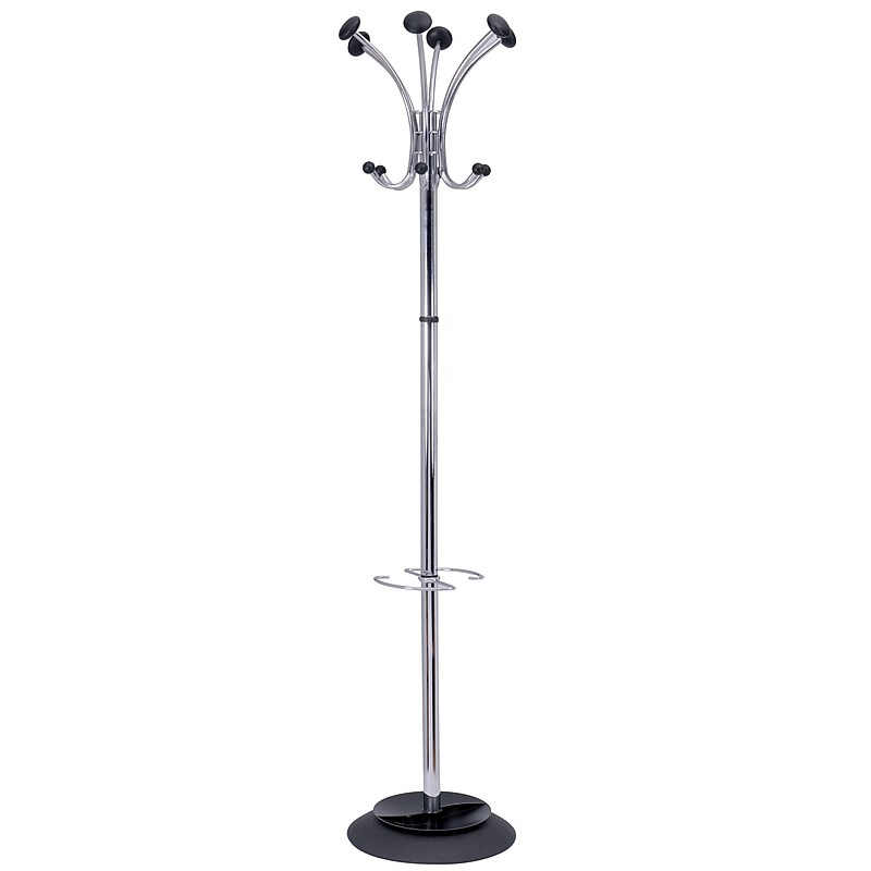 Alba Classical Coat Stand, Chrome (PMCLAS) image 1