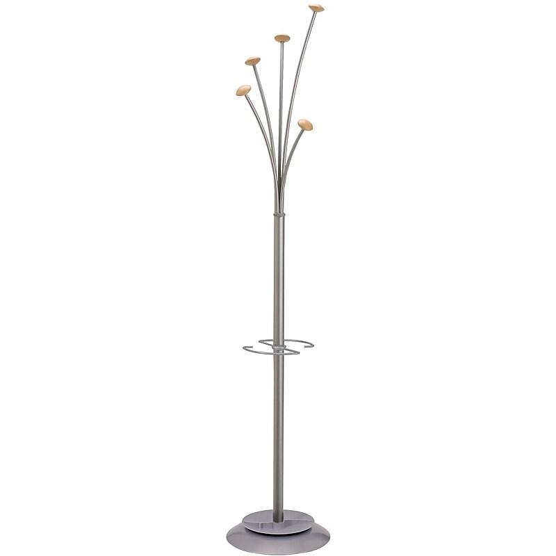 Alba Festival Floor Coat Stand, Silver  (PMFEST) image 1