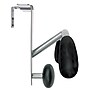Alba American Over the Panel Coat Hook, Silver  (PMMOUSPART)~#|#~m000032163_sc7