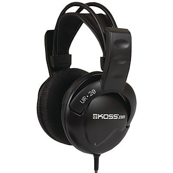 Koss UR20 Over-Ear Full Size Headphone, Black