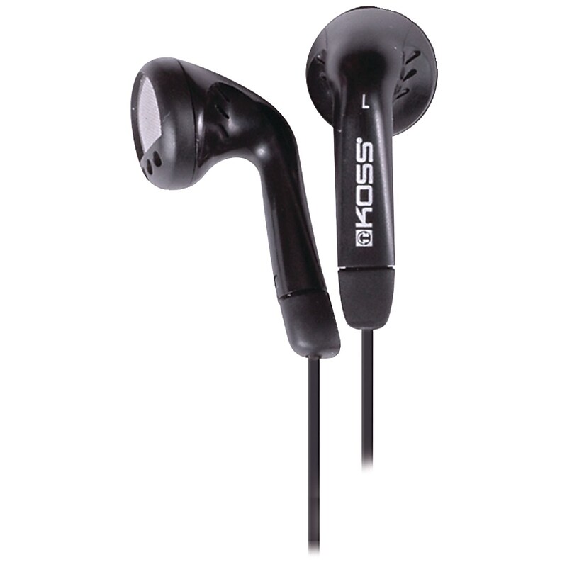 Koss KE5 Earbud, Black image 1