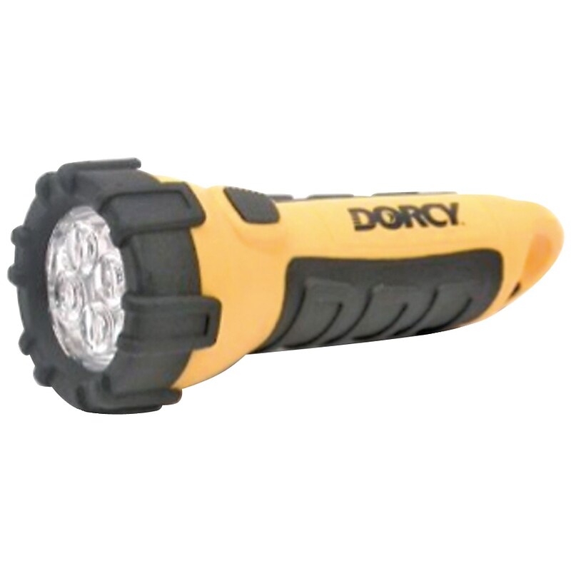 Dorcy 20 Hour Incredible Floating Flashlight, Yellow/Black image 1