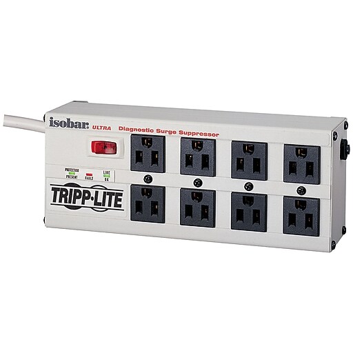 Tripp Lite 8 Outlet Surge Protector, 12' Cord, 3840 Joules