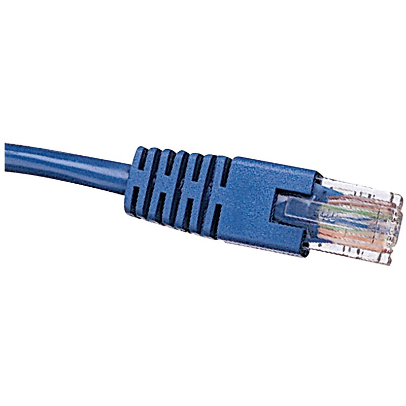Tripp Lite TRPN002003BL 3' CAT-5e Molded Patch Cable, Blue image 1