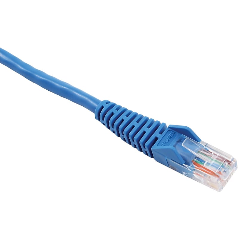 Tripp Lite TRPN001007BL 7' CAT-5e Snagless Molded Patch Cable, Blue image 1