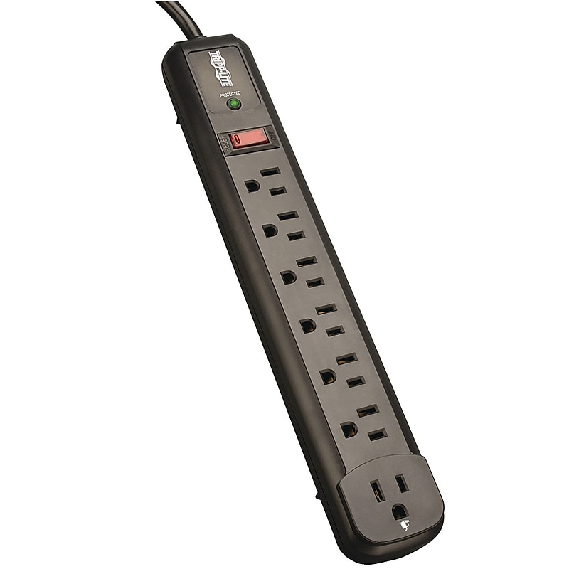Tripp Lite PROTECT IT! 7-Outlet 540 Joule Surge Suppressor With 4' Cord image 1