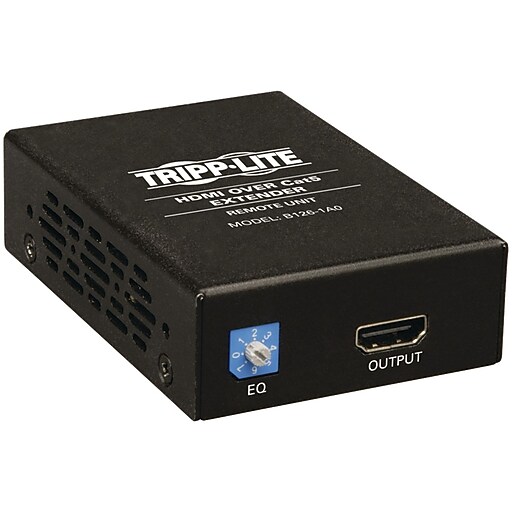 Tripp Lite HDMI Over Cat5 Box Type Active Extender Remote Units Staples
