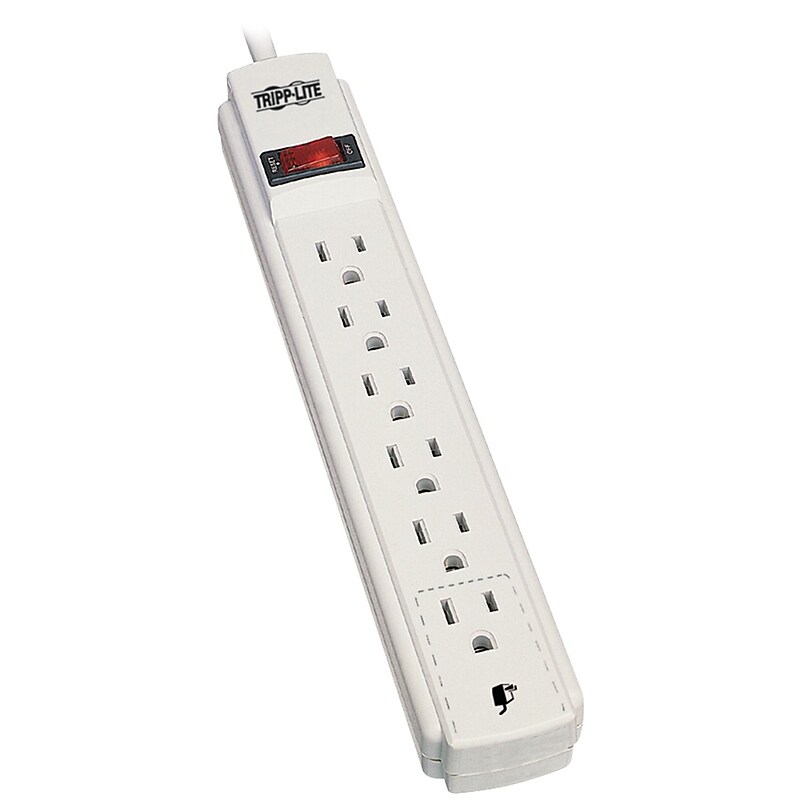 Tripp Lite Power It 6-Outlet Power Strip with 15 ft. Cord image 1