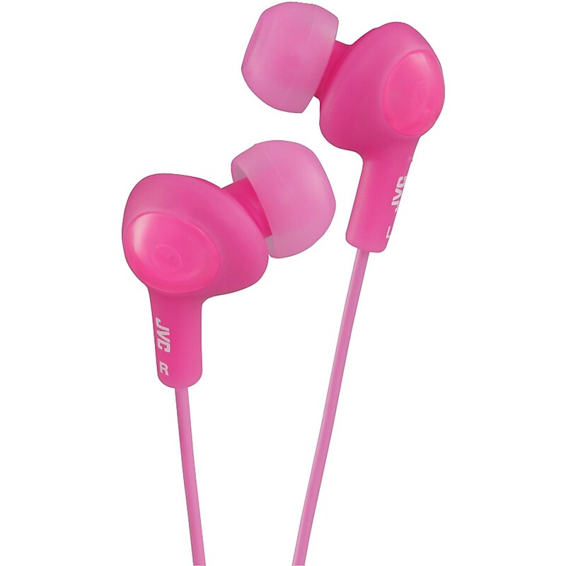 JVC® Gumy Plus In-Ear Headphones; Pink image 1