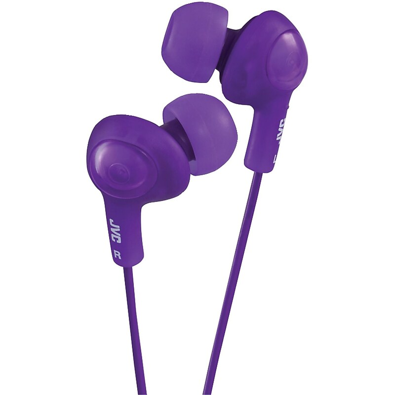 JVC® Gumy Plus In-Ear Headphones; Violet image 1