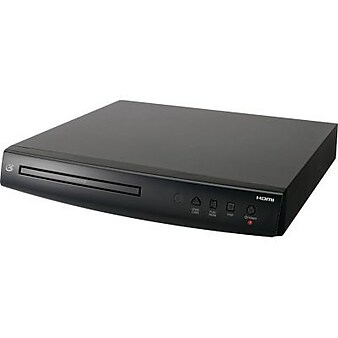 GPX DH300B 1080p Upconversion DVD Player With HDMI™, Black