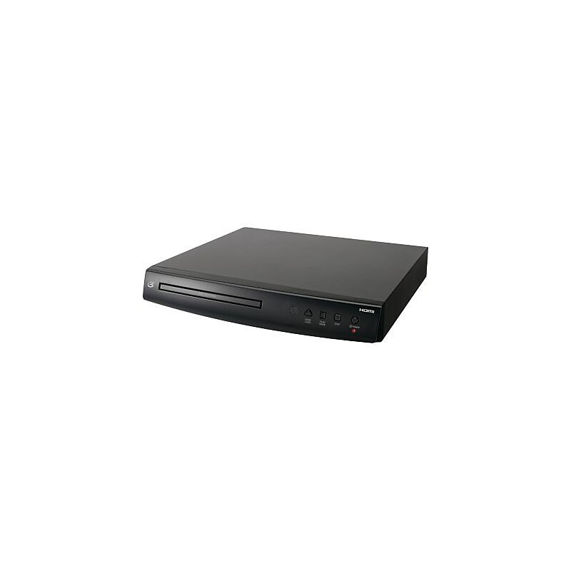 GPX DH300B Upconversion DVD Player With HDMI, Black (ILEDH300B) image 1