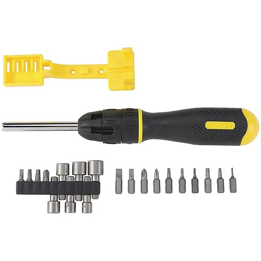 STANLEY® Multibit Screwdriver Set, 20piece Staples