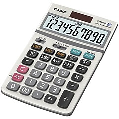 Casio 10-Digit Desktop Calculator, Gray (JF-100BM) | Staples