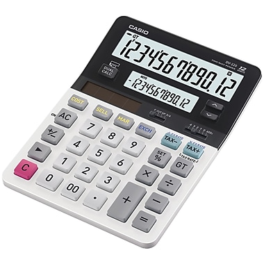 1x Brand New Casio Basic Calculator JW-200TV-Red Office/Home Supply Desk Display