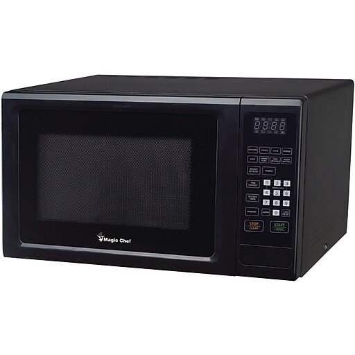 Magic Chef® 1000 W Microwave With Digital Touch; 1.1 Cu. ft.; Black, 1/EA Staples