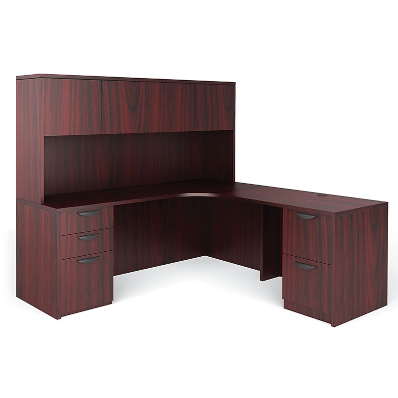 Global Superior BUNDLE12 Workstation, Mahogany image 1