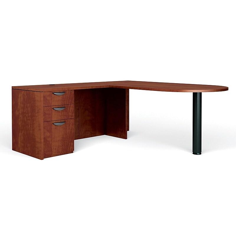 Global Superior BUNDLE11 Workstation, Dark Cherry image 1