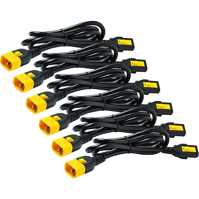 APC® AP8702S-NA 0.6 m Power Cord Kit, Black image 1