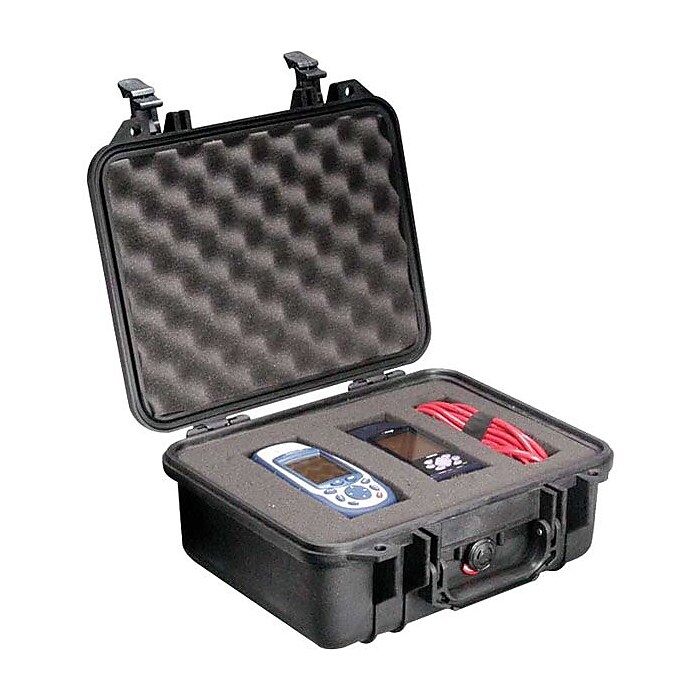 Pelican 1400 Case ブラック Pelican_1400_Black_Red_TrekPak