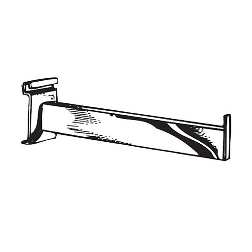 RR12 12" Rectangular Tubing Straight Arm-Chrome - The Rocket