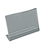 Azar Sign Holders, 11" x 8.5", Horizontal, Clear Acrylic, 10/Pack (112715)~#|#~m000049844_sc7