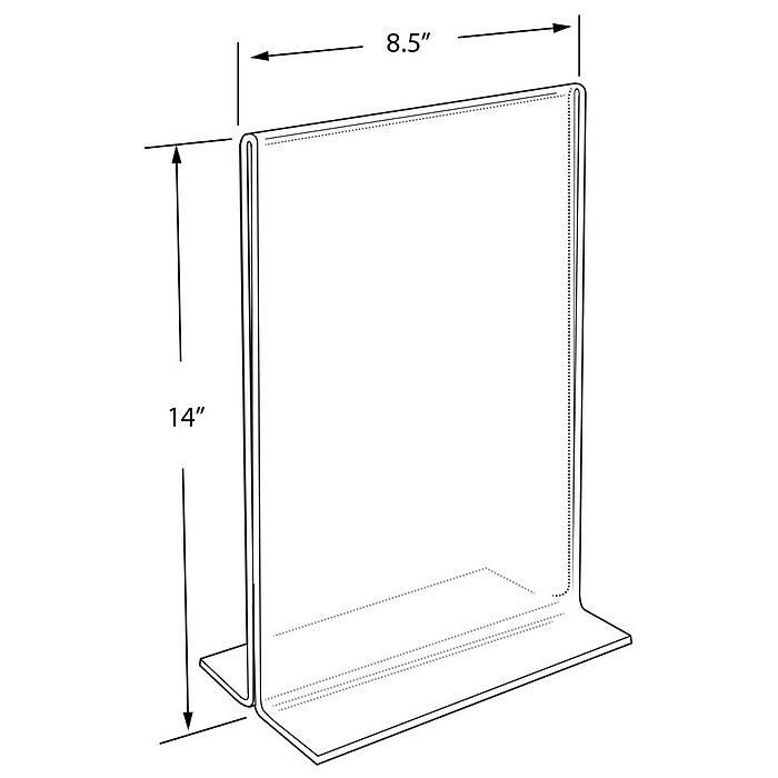 Azar Sign Holder, 8.5